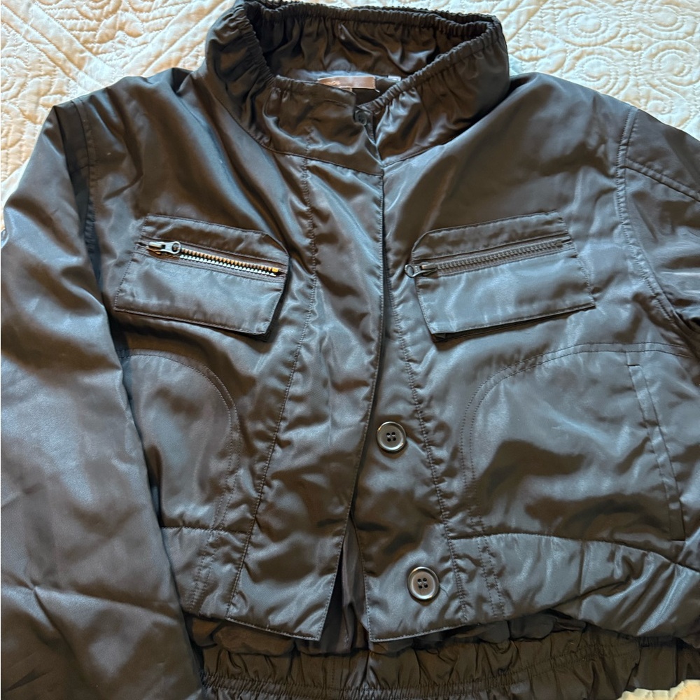 Vince black Button-Up Jacket - image 3